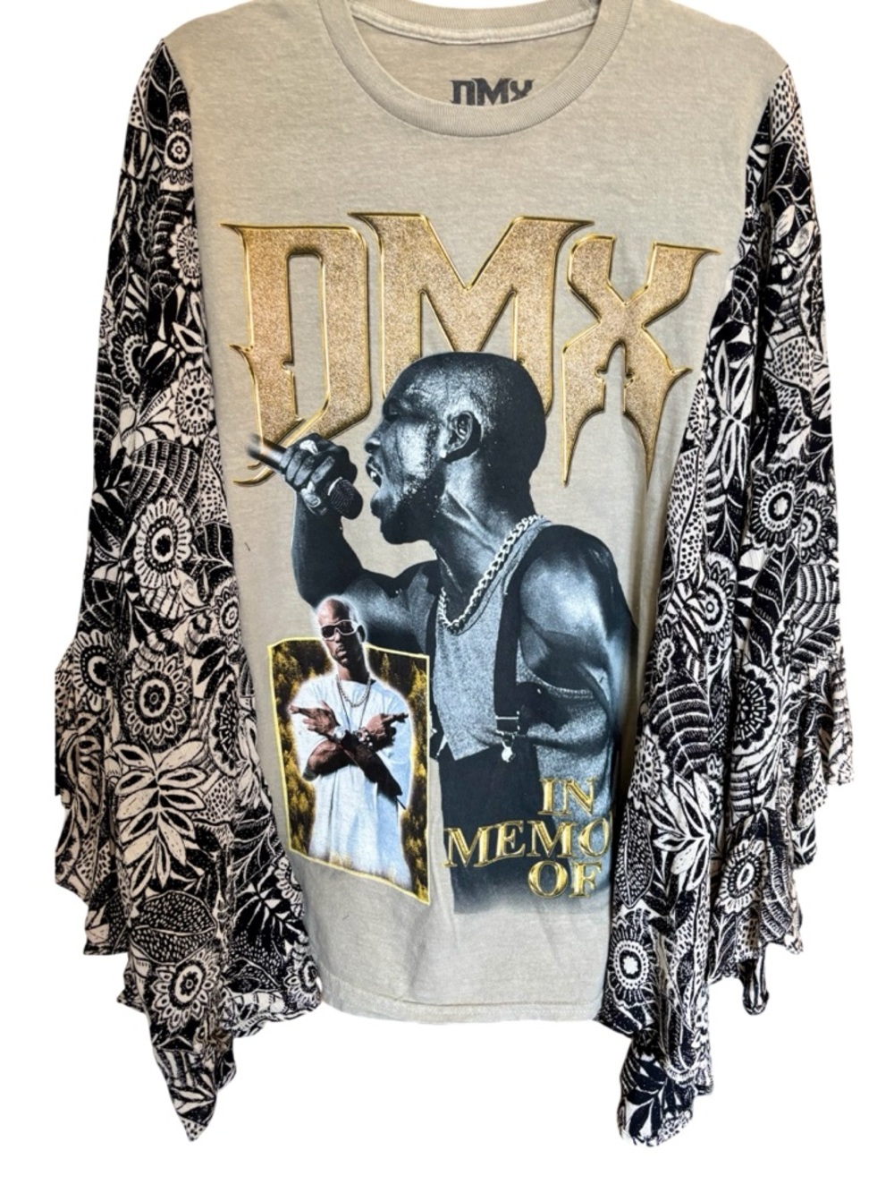 DMX Graphic Tribute Boho Upcycle
